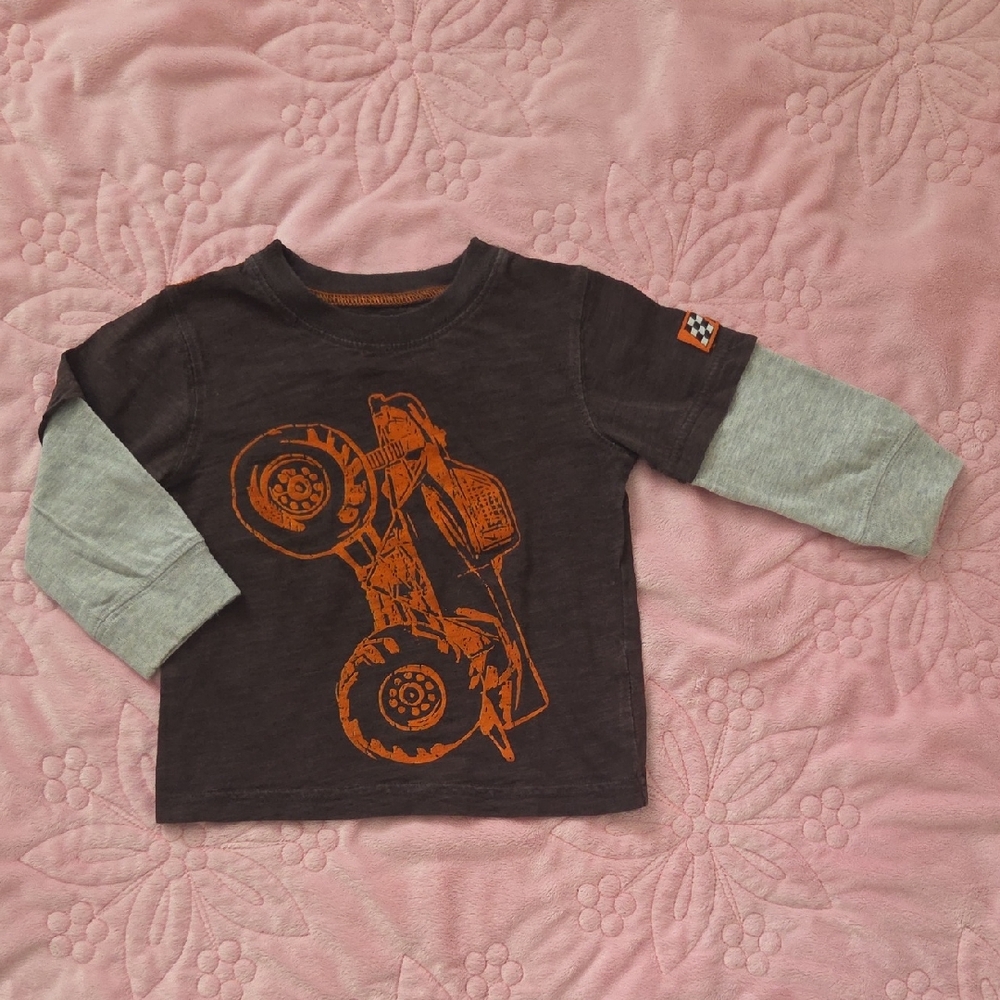 12 Month Carter's Monster Truck Long Sleeve